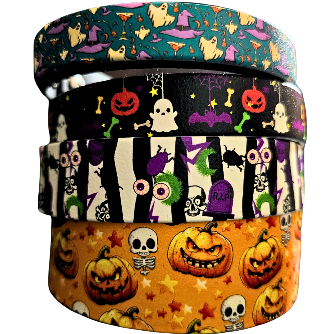 BeetleBark | Halloween BioThane Dog Collar