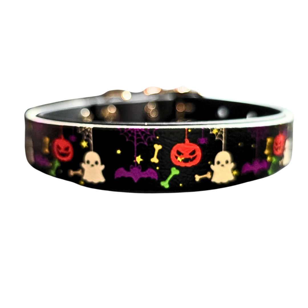 Haunted Eve | Halloween BioThane Dog Collar