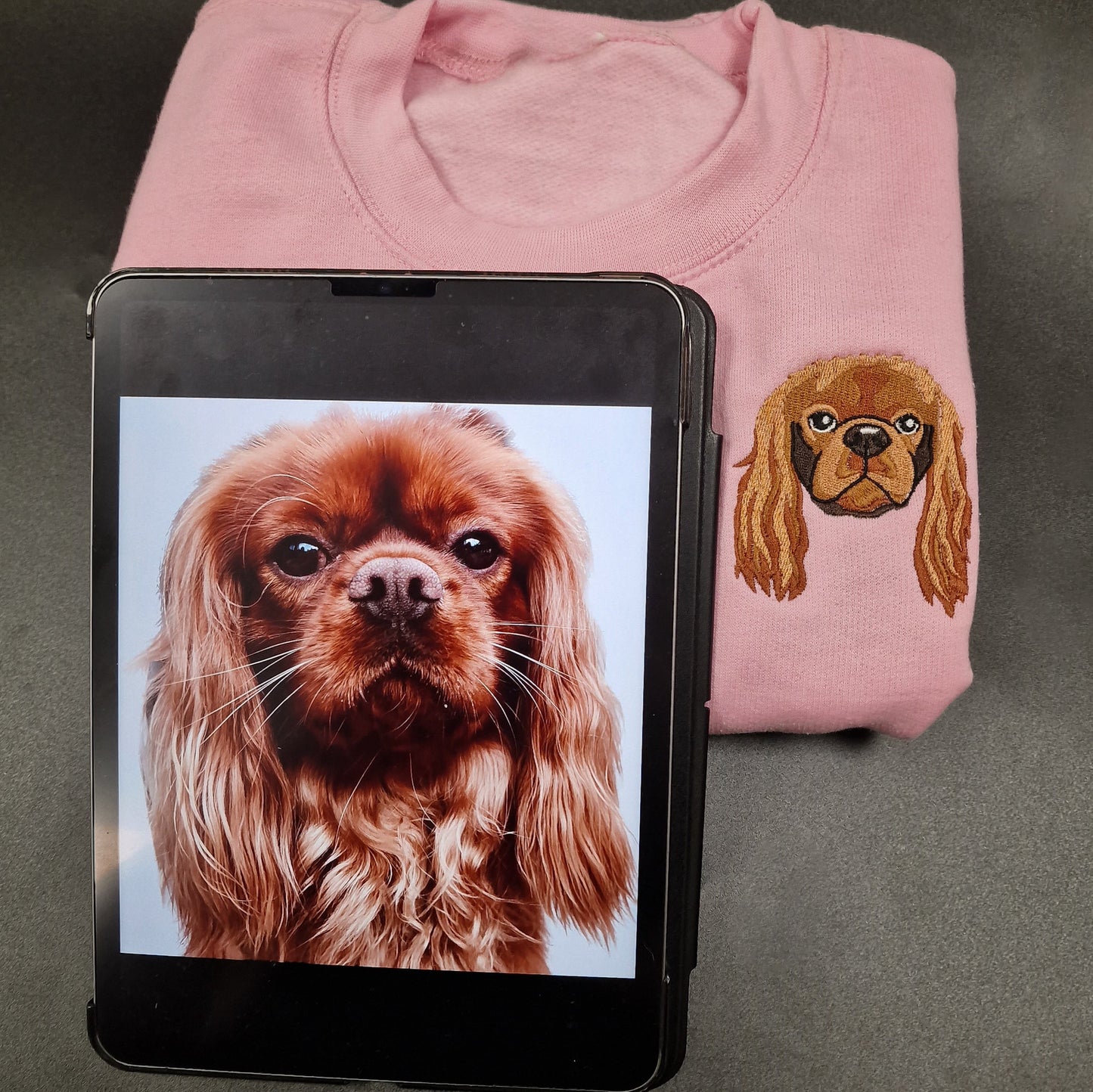 Patch&PopsBoutique Pet Portrait: Children's Sweatshirt