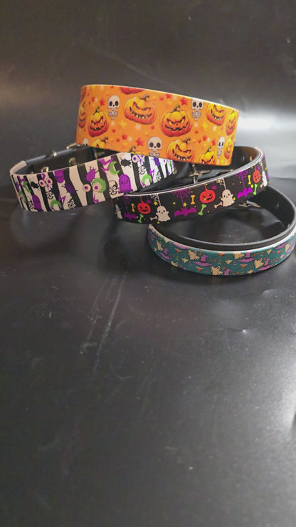 BeetleBark | Halloween BioThane Dog Collar